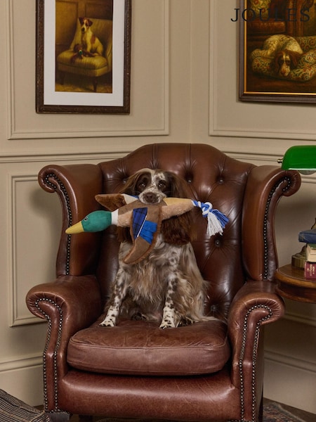 Joules Blue Plush Duck Dog Toy (AU0924) | €16
