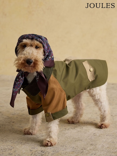 Joules Brown & Khaki Dog Coat (AU0970) | €36 - €49