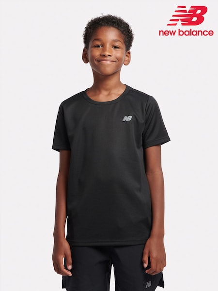 New Balance Black Kids Athletics T-Shirt (AU1150) | €33 - €40
