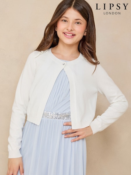 Norsunluu - Lipsy Occasion Bolero Neuletakki (5-16v) (AU1161) | €30 - €43
