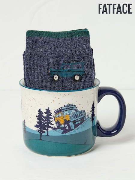 Fatface Off Roader Socks In A Mug (AU1169) | € 24
