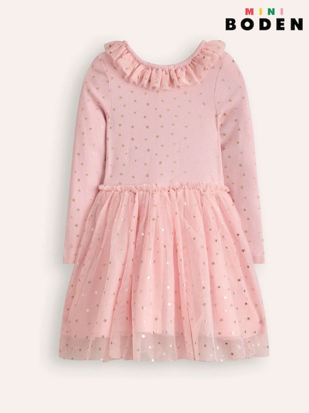 Boden Pink Rose Twirly Tulle Dress (AU1267) | €30 - €35