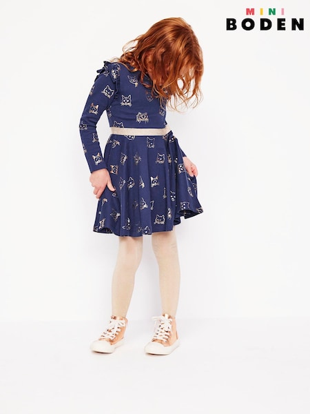 Boden Blue Mabel Twirly Ballerinas Dress (AU1335) | €21.50 - €27