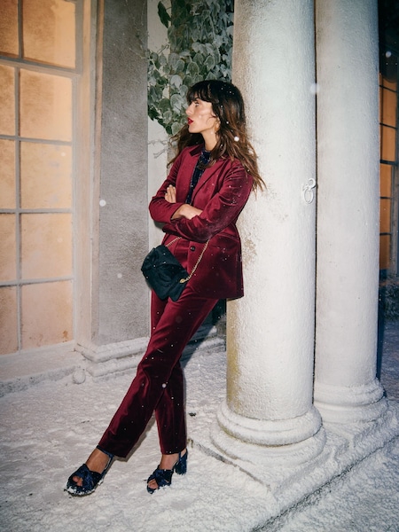 Boden Marylebone Velvet Blazer (AU1341) | kr2 506