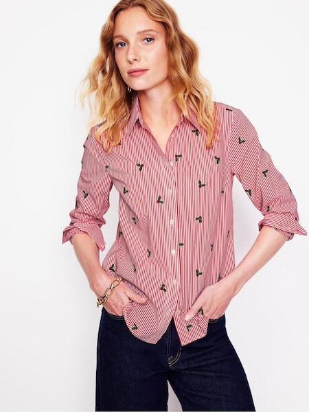 Boden Sienna Embroidered Shirt (AU1346) | 443 LEI