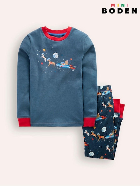 Boden 100% Cotton Festive Christmas Supersoft Pyjamas (AU1385) | ‏68 ر.ق. - ‏80 ر.ق.