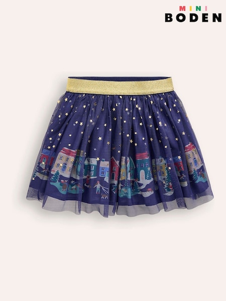 Boden Blue Fun Tulle Christmas Skirt (AU1404) | €34 - €38