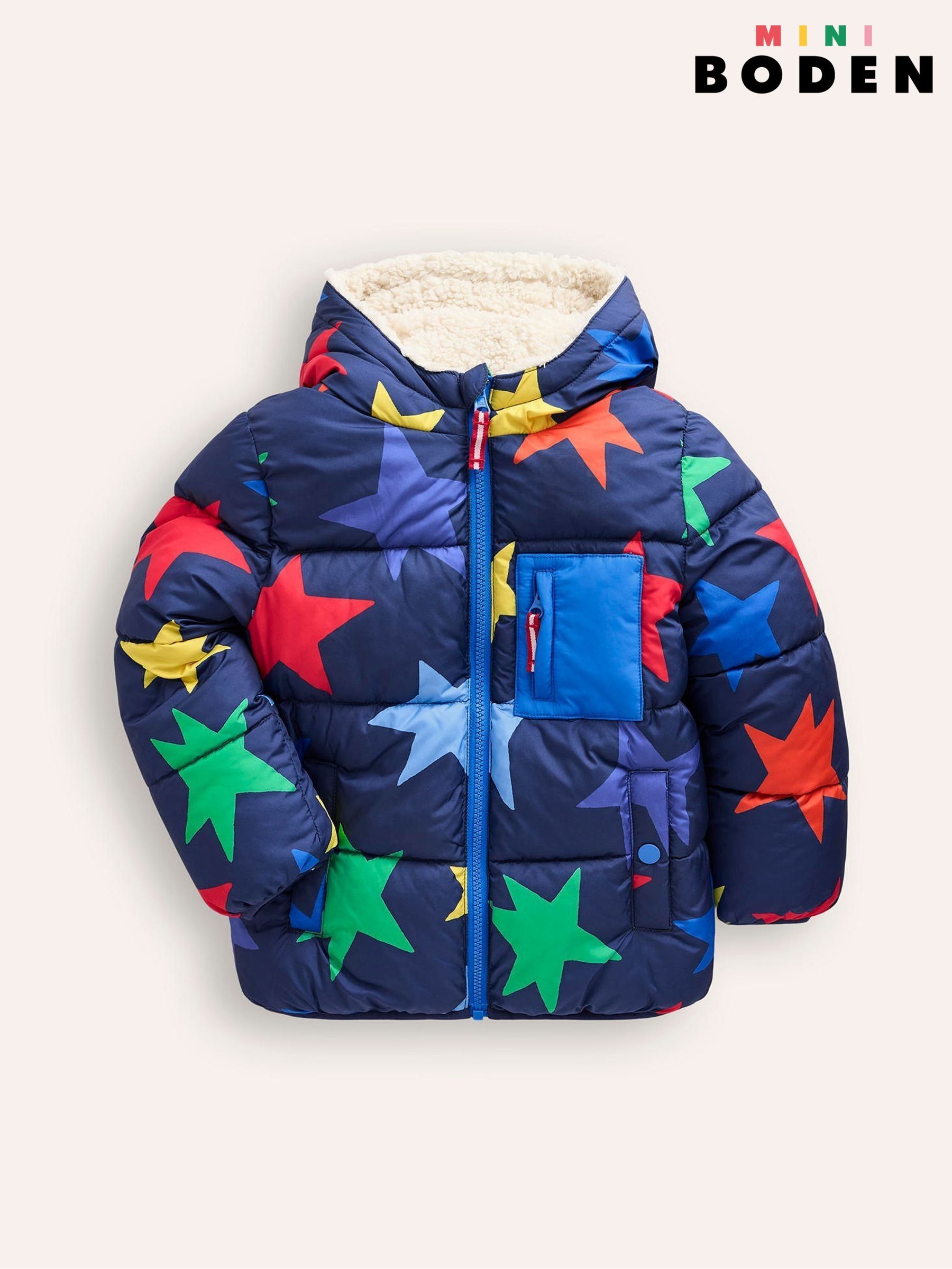 Kids borg coat hotsell