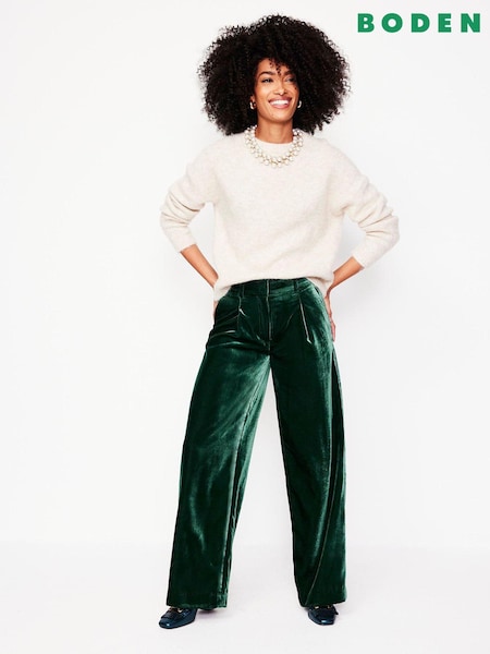 Boden Green Chiswick Velvet Trousers (AU1508) | € 98