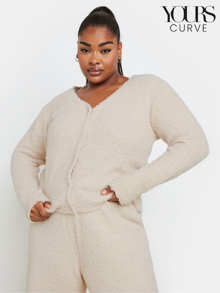 Yours Curve Chenille Cropped Cardigan (AU1559) | € 39