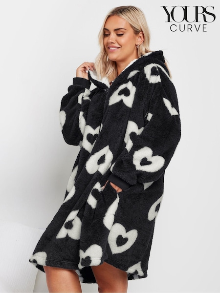 Yours Curve Black Blanket Hoodie (AU1585) | 1,742 UAH