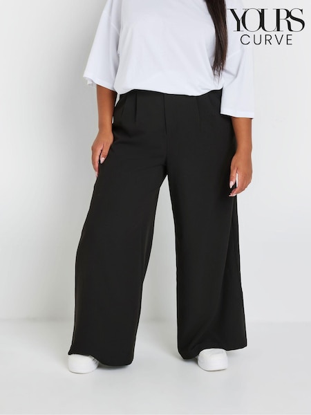 Yours Curve Black Dad Trousers (AU1595) | € 48
