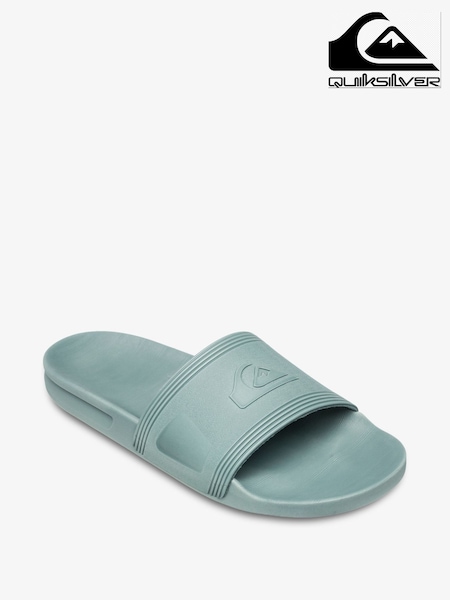 Quiksilver Green Dockyard Logo Slider Sandals (AU1640) | INR 4,914