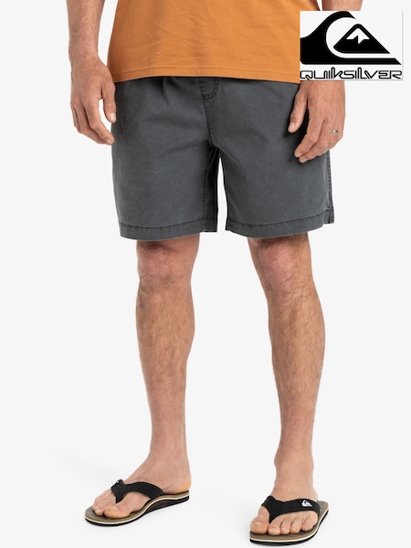 Quiksilver Black Taxer Drawstring Shorts (AU1663) | €57