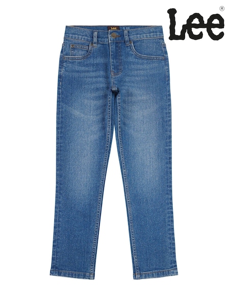 Lee Dark Blue Boys Luke Slim Stretch Fit Jeans (AU1704) | R$ 295 - R$ 355