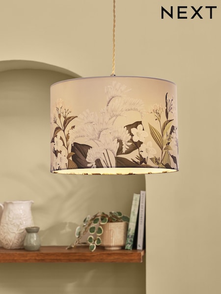 Multi Floral Print Easy Fit Ceiling Light (AU1716) | €29
