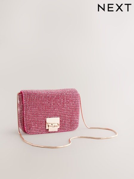 Pink - Sparkle Mini Cross-body Bag (AU1730) | 55 €