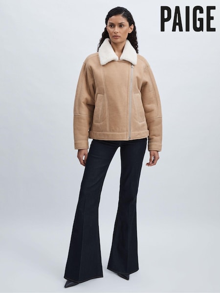 Paige Angled-Waist Flared Jeans (AU1744) | €396