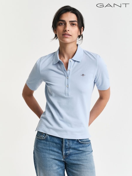 GANT Blue Slim-Fit Polo Shirt (AU1794) | 4,746 UAH