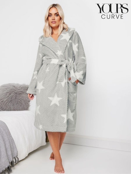 Yours Curve Star Honeycomb Hooded Robe (AU1932) | 48 €