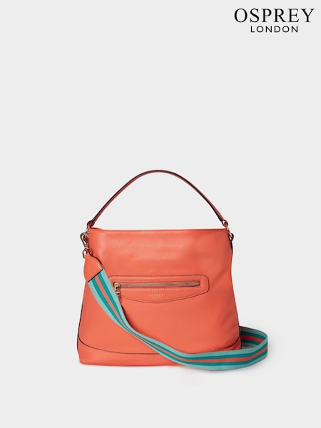 Osprey London Pink The Hendrix Leather Hobo Bag (AU2007) | €210