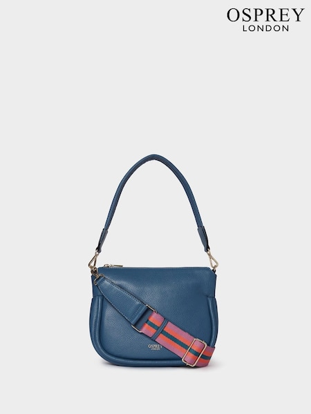 Osprey London Blue The Hendrix Leather Shoulder Bag (AU2008) | € 211