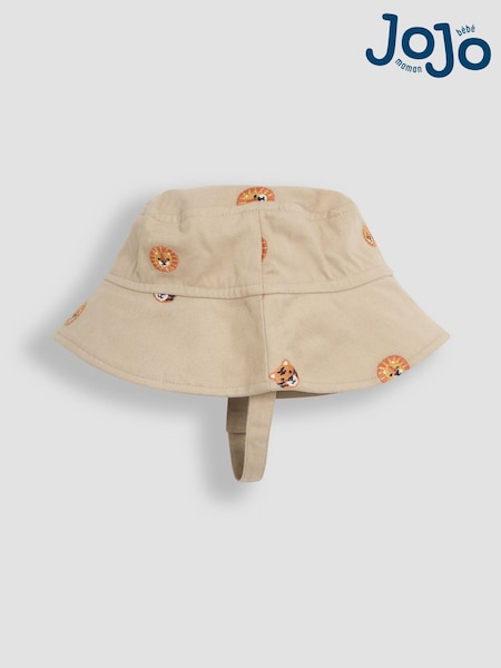 JoJo Maman Bébé Stone Safari Embroidered Sun Hat (AU2214) | €23