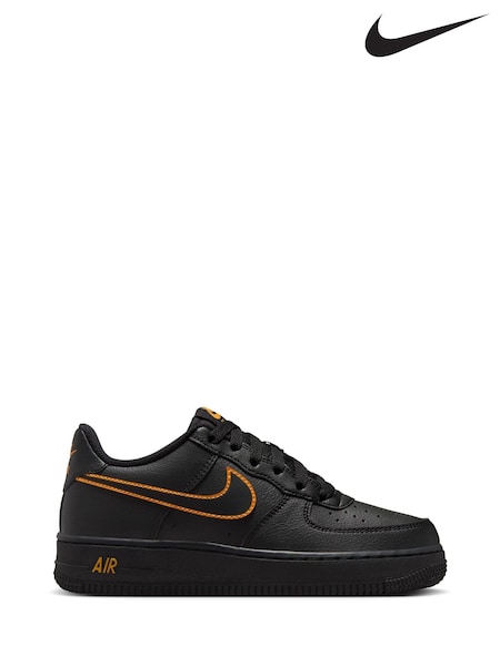 Nike Black Sundial Grey Air Force 1 Youth Trainers (AU2355) | €99