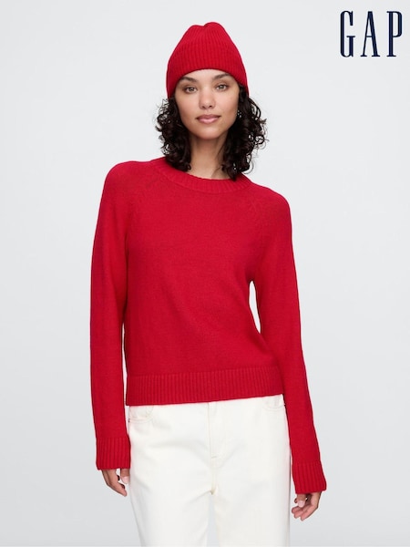 Red - Gap CashSoft Beanie Hat (AU2829) | 21 €