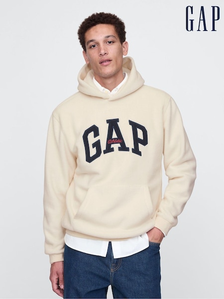 Cream - Gap Athletic Logo Hoodie (AU2838) | 298 LEI