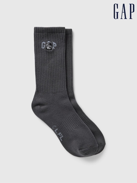 Gap Black Adults Star Wars Logo Crew Socks (AU2840) | €11