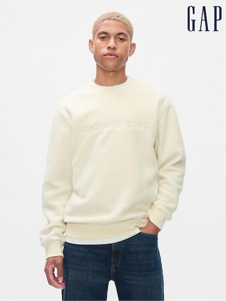 Cream - Gap Athletic Logo Sweatshirt (AU2848) | 261 LEI