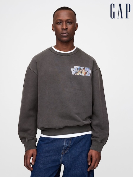 Gap Black Star Wars Oversized Graphic Jumper (AU2859) | €106