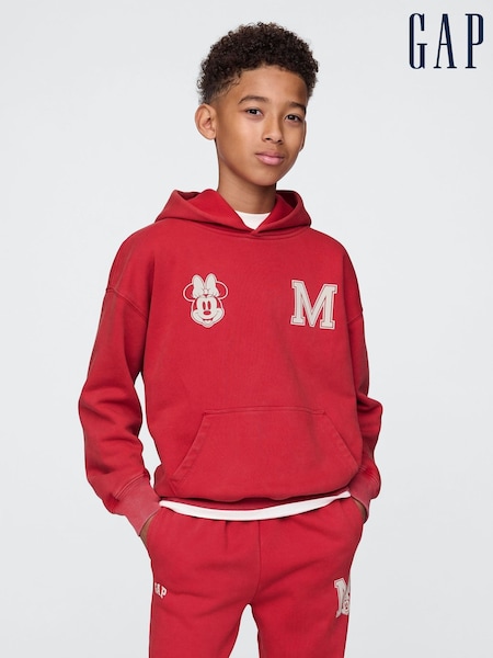 Gap Red Disney Vintage Soft Logo Hoodie (4-13yrs) (AU2949) | €57