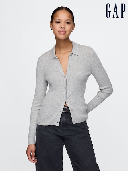 siva - Gap CashSoft Rib Polo Cardigan (AU3179) | € 59