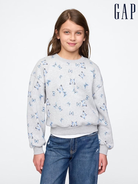 Gap Grey Vintage Dolman Sweatshirt (4-13yrs) (AU3487) | €38