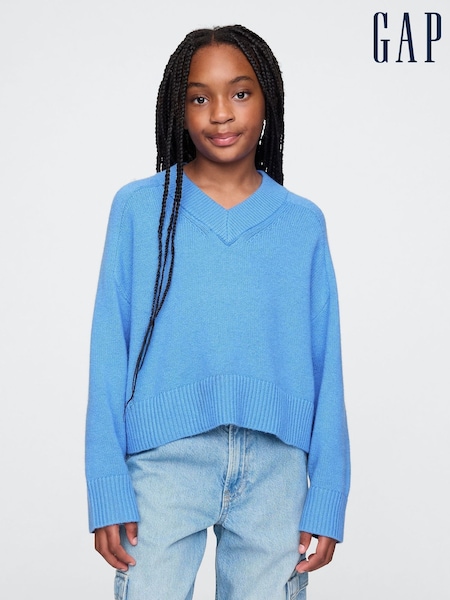 Gap CashSoft Oversized V-Neck Jumper (AU3508) | 42 €