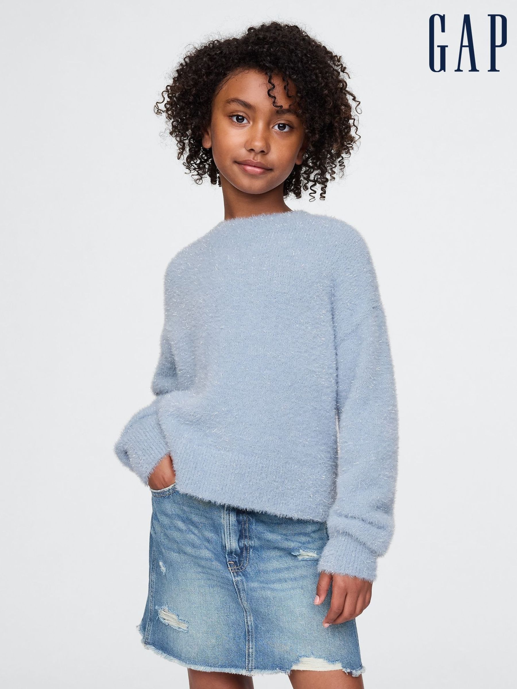 Girls Jumpers GAP Long Sleeve Knitwear Next Luxembourg
