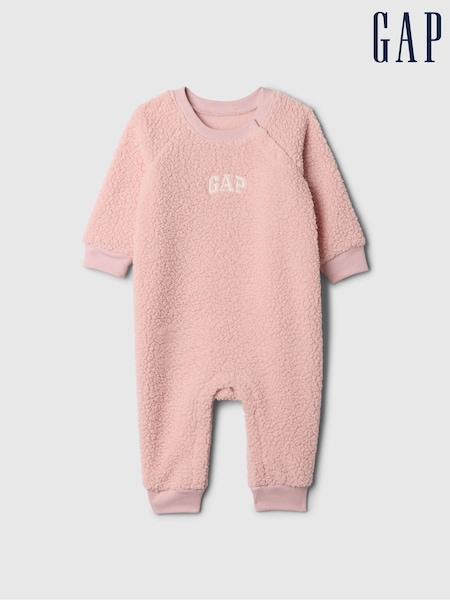 Rosa - Gap Logo Sherpa One-piece (newborn-24mths) (AU3550) | 35 €