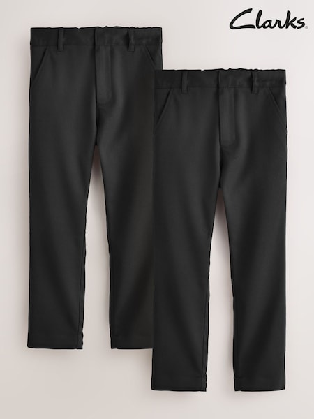 Schwarz - Clarks Trousers 2 Pack (AU3689) | 37 € - 48 €