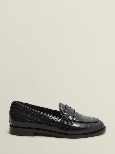 Hobbs Black Lillian Loafers (AU3732) | AED751