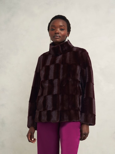 Hobbs Red Andrea Coat (AU3750) | ₪1,001