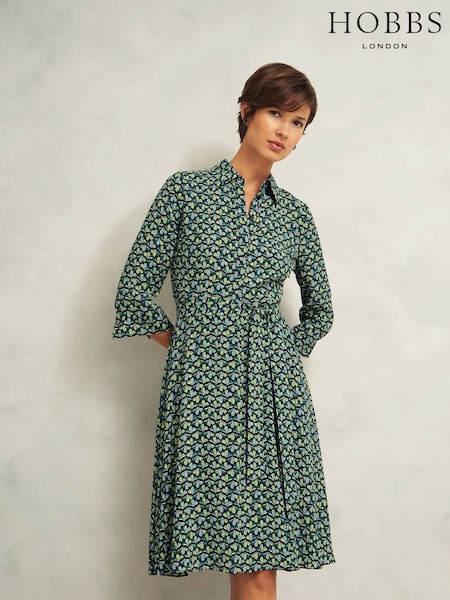 Hobbs Green Petite Alex Dress (AU3752) | ₪749