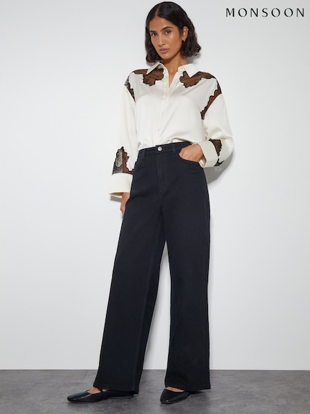 Monsoon Ruby Wide Leg Jeans (AU3936) | €86