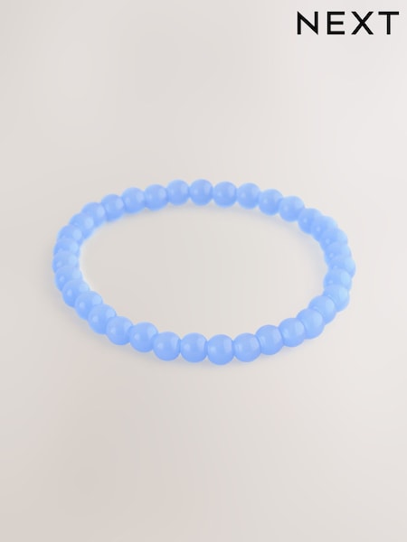 Blue Bead Stretch Bracelet (AU3978) | €13