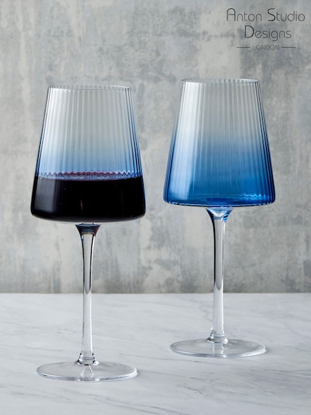 Anton Studio Designs Set Of 2 Empire Wine Glasses (AU4018) | €36