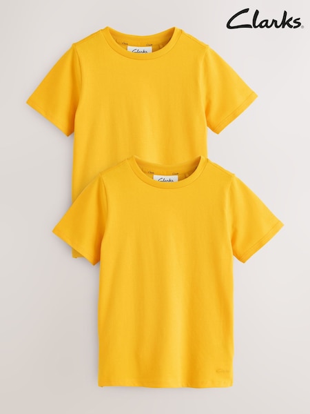 Amarillo - Clarks T-Shirts 2 Pack (AU4065) | 14 € - 24 €
