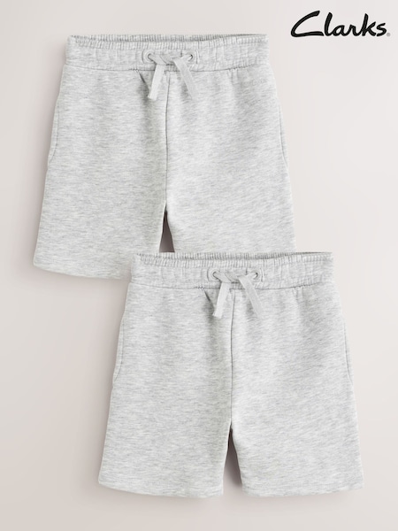 Clarks Grey Sweat Shorts 2 Pack (AU4072) | ₪70 - ₪106