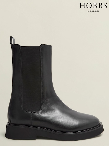 Hobbs Black Sawyer Chelsea Boots (AU4350) | ₪900