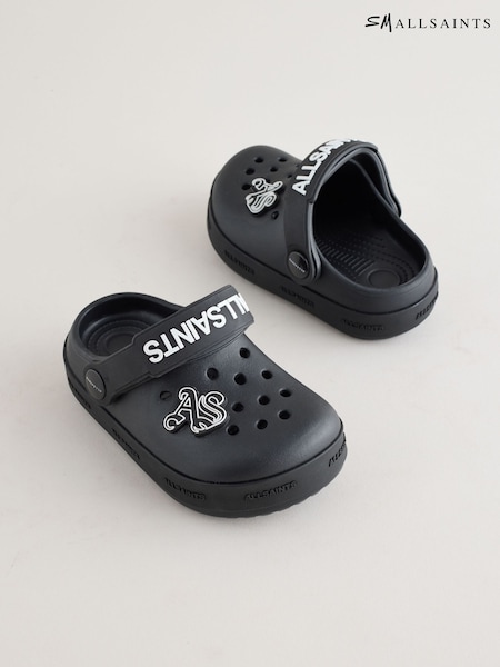 smALLSAINTS Black Clog Sandals (AU4385) | €33